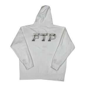FTP Chrome Logo Hoodie Men's Large Skate Streetwear